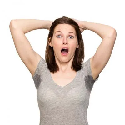 تعريق بيش از حد يا هايپرهيدروزیس ( hyperhidrosis )