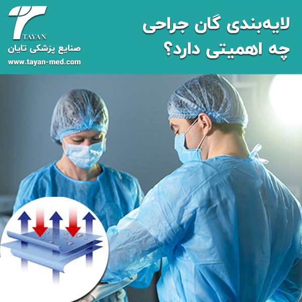  لایه‌بندی گان جراحی چه اهمیتی دارد؟