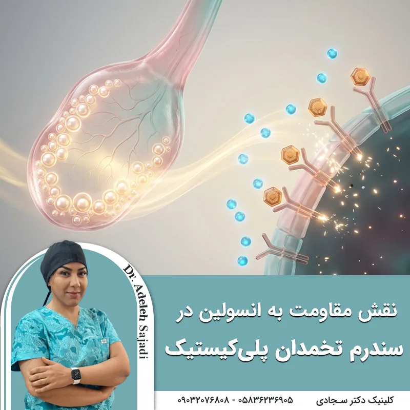 نقش مقاومت به انسولین در سندرم تخمدان پلی کیستیک